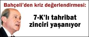 Bahçeli: Erken seçimden başka yol kalmadı
