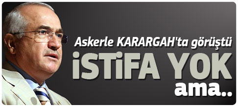 İstifa yok ama üzgünler...