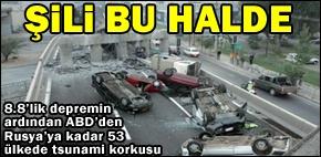 Şili'de 8.8'lik deprem, Okyanus'ta tsunami oluştu