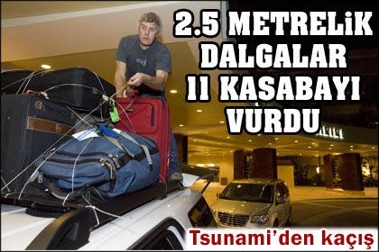 Tsunamiden büyük kaçış