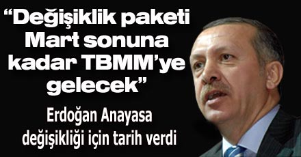 Erdoğan'dan Anayasa değişikliği açıklaması