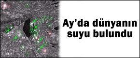 Ay'da 600 milyon ton su bulundu