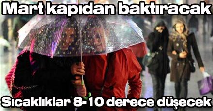 Mart kapıdan baktıracak