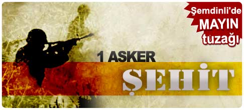 Mayın patladı: 1 şehit 3 yaralı