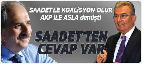 Kurtulmuştan Baykala koalisyon cevabı