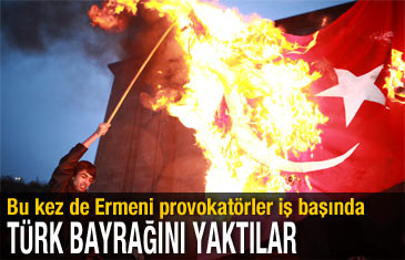 Bu kez de Ermeni provokatörler iş başında