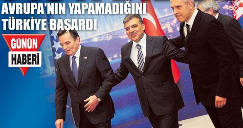 Barış yolundaki en önemli adım Türkiye'de atıldı