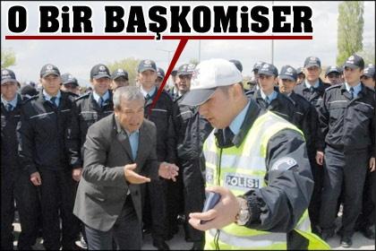 Başkomiser, değme tiyatroculara taş çıkarttı