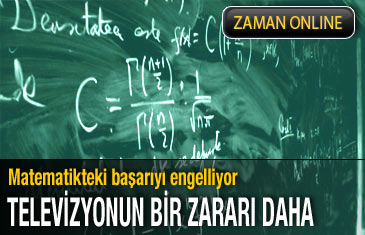 Televizyon matematikteki başarıyı düşürüyor