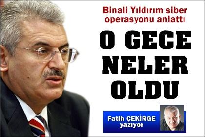 O gece sabaha kadar çalıştık, teşekkür beklerdik