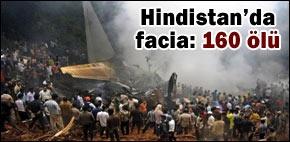 Hindistan'da uçak kazası: 160 ölü