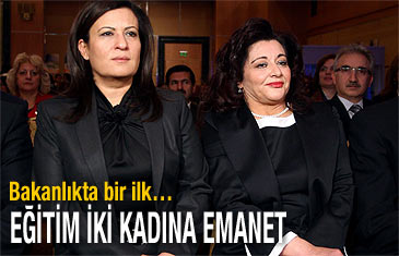 Bakanlıkta bir ilk...