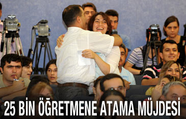 25 bin öğretmene atama müjdesi