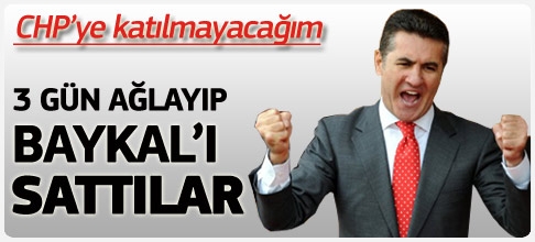 Sarıgülden CHP açıklaması