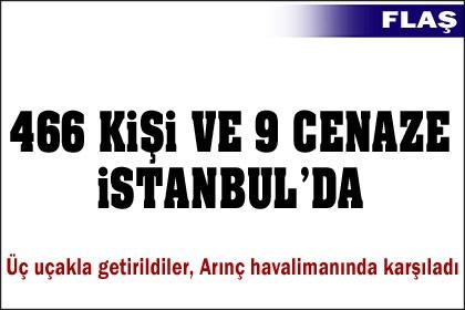 Yardım gönüllüleri İstanbul'da