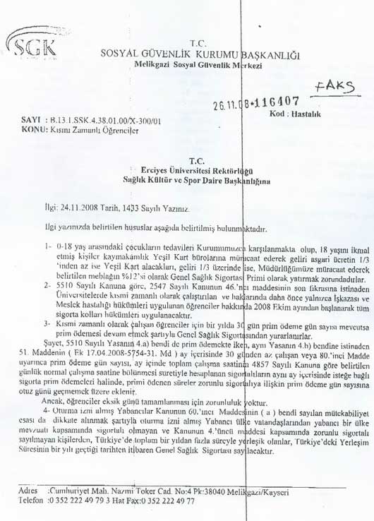 Kısmi zamanlı çalışan üniversite öğrencilerinin bursu kesilmeyecek