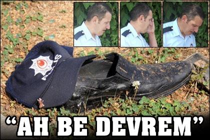 Başbakan'ın gezisinde görevli polisler kaza yaptı