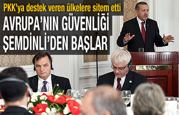 'Avrupa'nın güvenliği Şemdinli'den başlar'