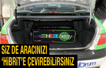 Artık siz de aracınızı 'Hibrit'e çevirebilirsiniz