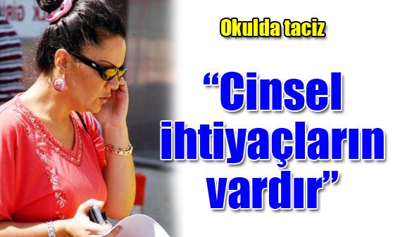 Lise müdüründen yardımcısına taciz iddiası