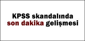 KPSS'de kopya iddiasında 1 kişi serbest