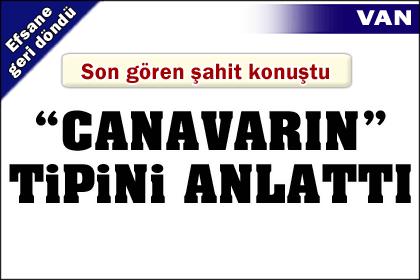 Van Gölü Canavarı'nı gördü