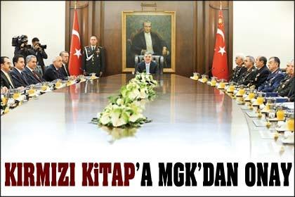 MGKdan Kırmızı Kitapa onay çıktı