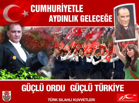 TSK'nın hazırladığı ilginç 87. yıl afişi!