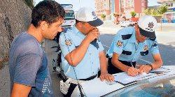 Evrak işi azalan polis denetime çıkınca trafik kazaları azaldı