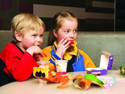 Fast-Food oyuncakları tuzak