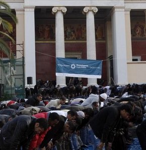 Camisi olmayan Başkentte Müslümana eziyet