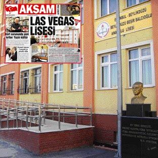 Polisten Las Vegas Lisesi'ne jet baskın