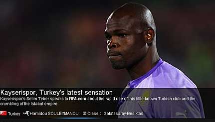 Kayserispor FIFA'da manşet