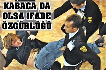 Kabaca da olsa ifade özgürlüğü