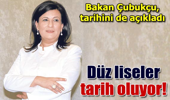 Düz liseler kalkıyor