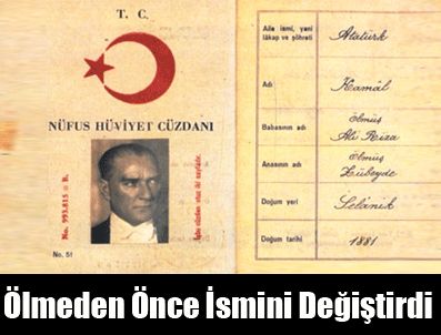 O isim neydi?