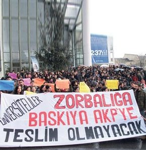 "Gerekirse öğrencilerimiz için kalkan oluruz"