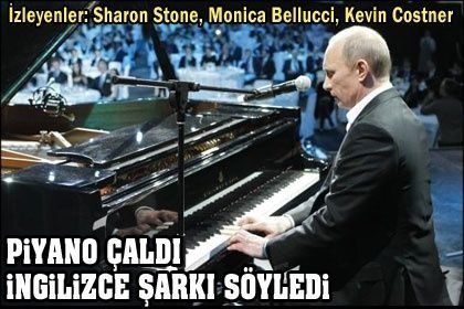 Putin Hollywood yıldızlarını mest etti