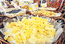 Kurutulmuş meyve zamanı