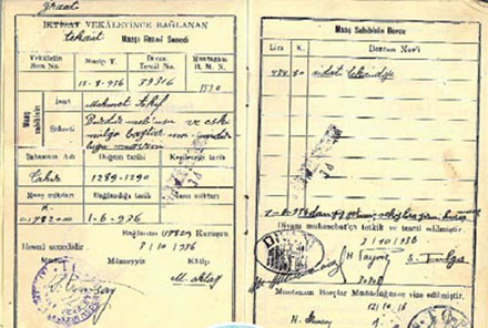 Mehmet Akif'in emekli maaşı