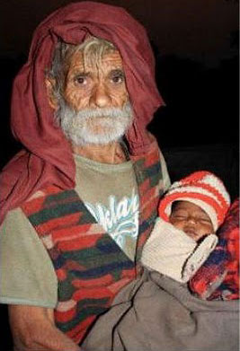 94 yaşında baba oldu!