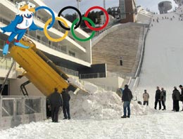 Dadaşlar kar duasına çıktı