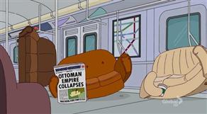 The Simpsons'da Osmanlı İmparatorluğu çöktü