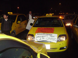 Eylem başlıyor,bugün taksi bulamayacaksınız