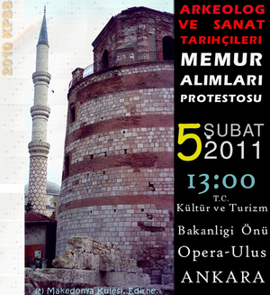 Arkeologlar ve Sanat Tarihçileri de İsyanda