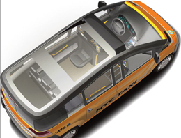 Türk malı taksi Hollywood 'un gözdesi!