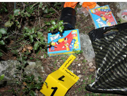 Öğrenci patlayıcıyla yakalandı