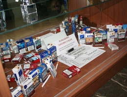 Burada sigara taşımak bile yasak