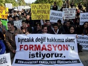 Fen Edebiyat mezunlarından Formasyan şikayeti