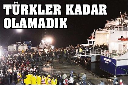 Türkiyeye alkış